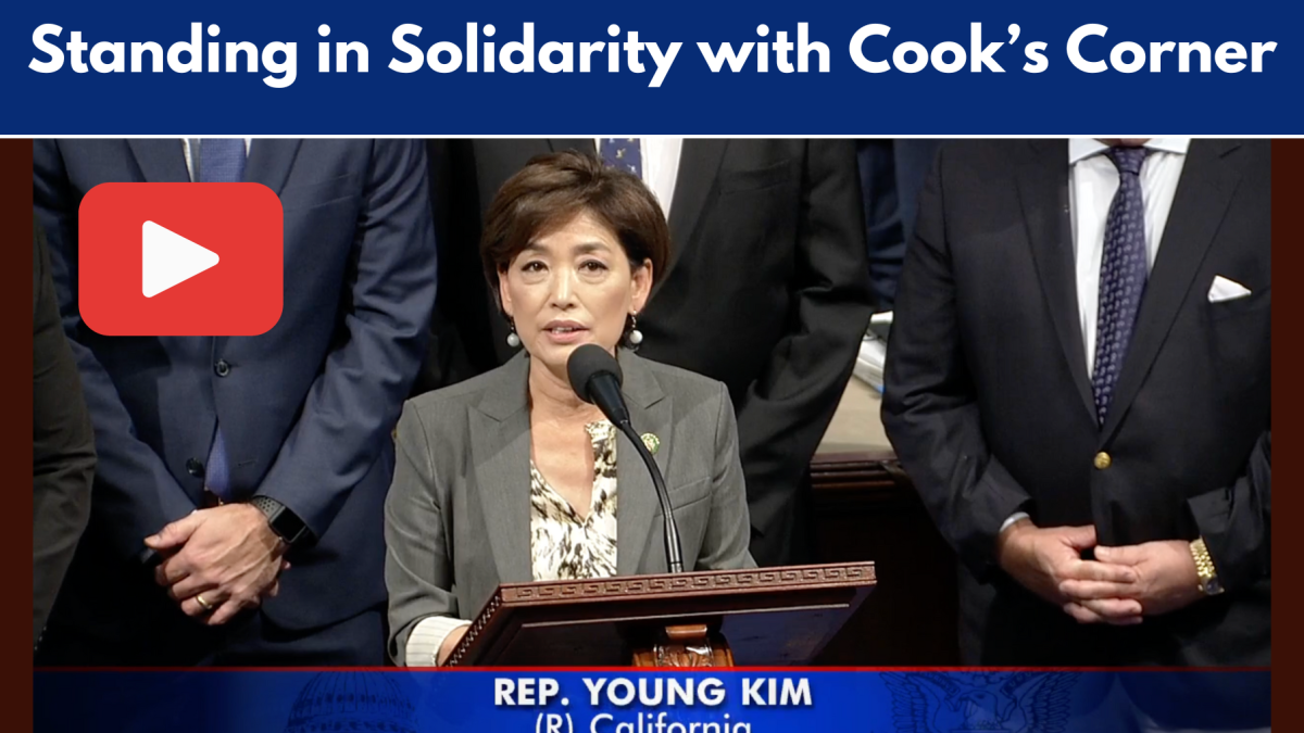 Rep. Young Kim Leads Moment of Silence on the House Floor
