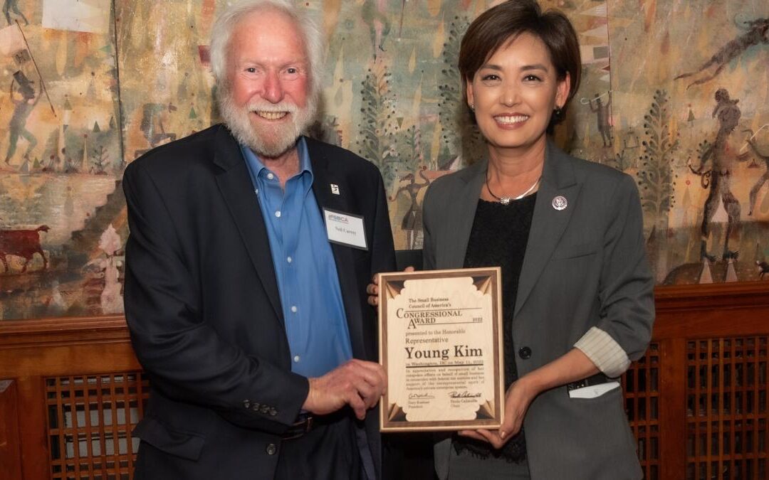 Rep. Young Kim Receives Small Business Council of America’s 2022 Congressional Award
