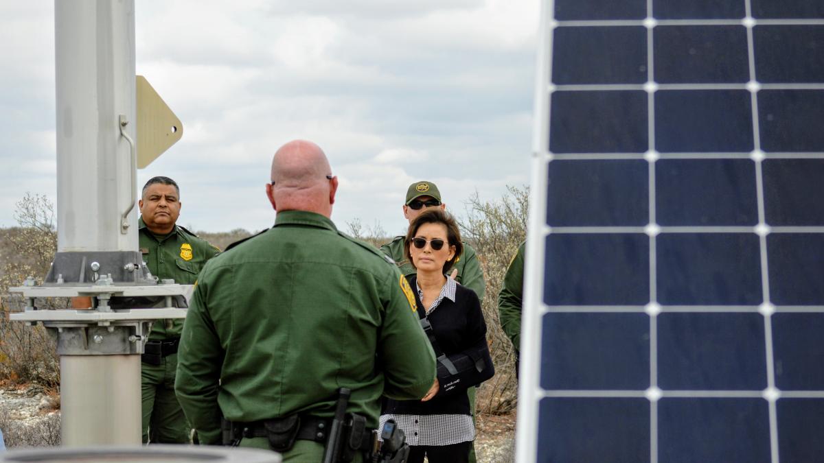 Rep. Young Kim Visits with Del Rio Sector of Border Patrol