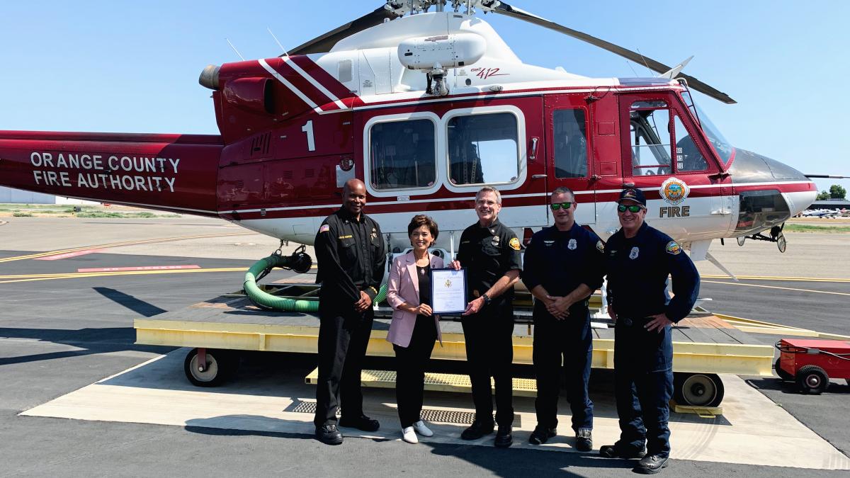 Rep. Young Kim Meets with OC Fire Authority