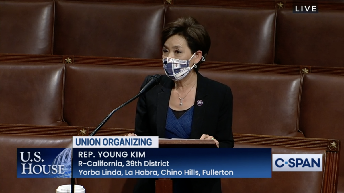 Rep. Kim speaks in opposition to H.R .842.