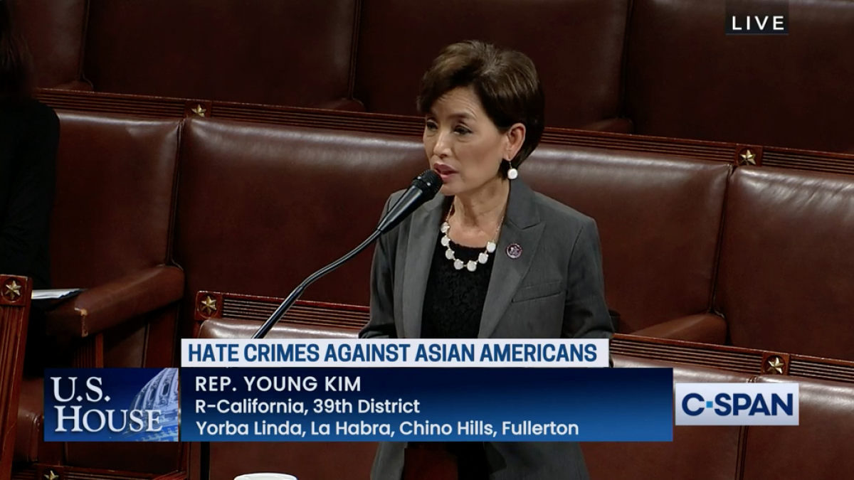 Rep. Young Kim speaks on House floor in support of AAPI Community