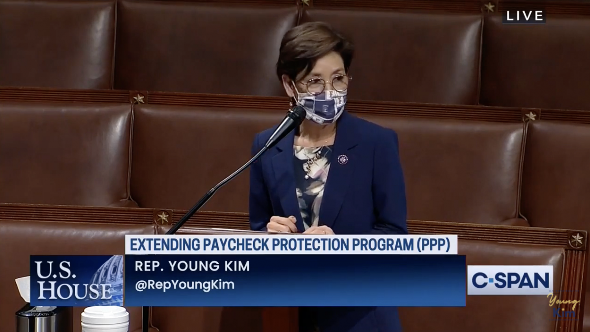 Rep. Young Kim Speaks on Floor on PPP Extension Act