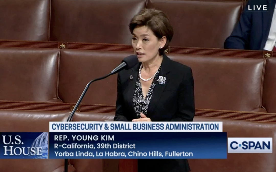 Reps. Kim, Crow Bill to Boost Small Business Cybersecurity Passes House