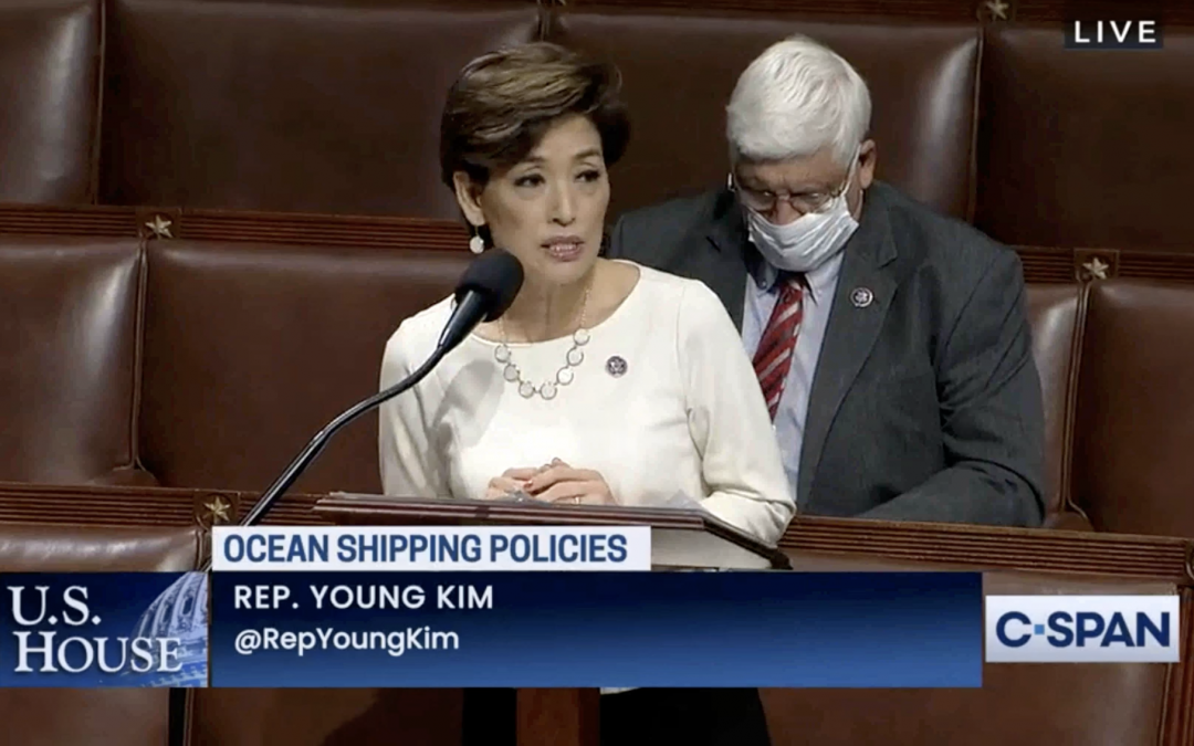Rep. Young Kim Supports Ocean Shipping Reform Act to Help Address Supply Chain Crisis