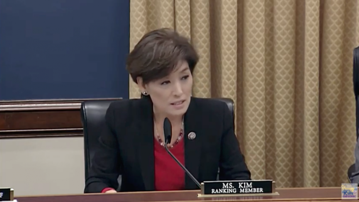 Rep. Young Kim Gives Opening Statment