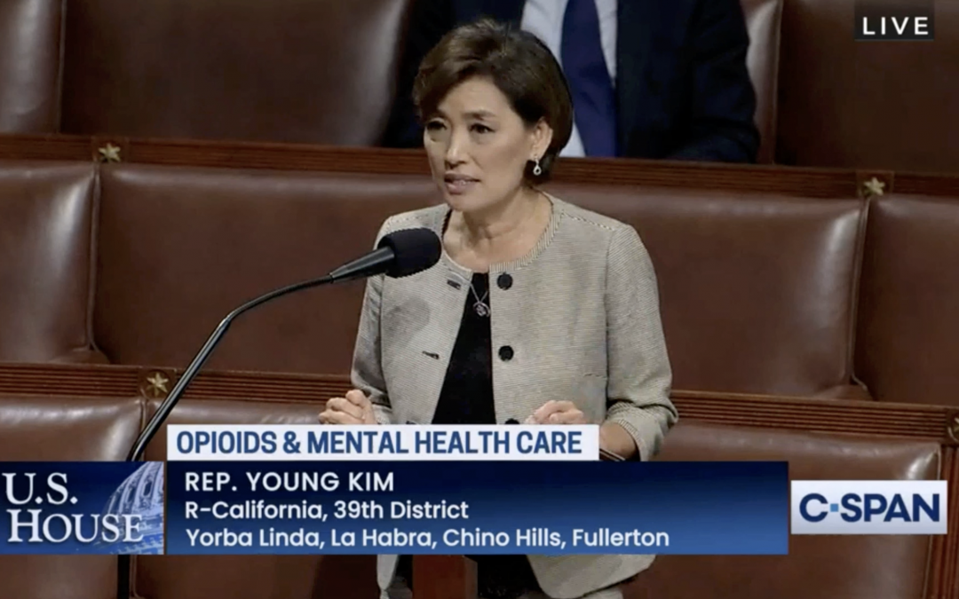 Rep. Young Kim Bills Included in Package to Improve Mental Health Resources