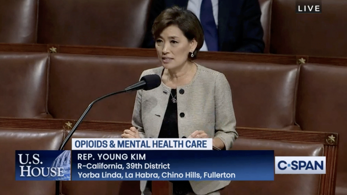 Rep. Young Kim Speaks In Support of Mental Health Initiatives