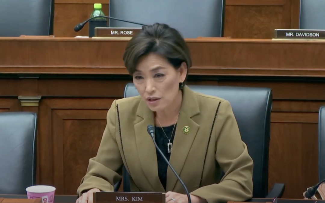 Young Kim Pushes to Restore Congressional Authority on Iran Sanctions