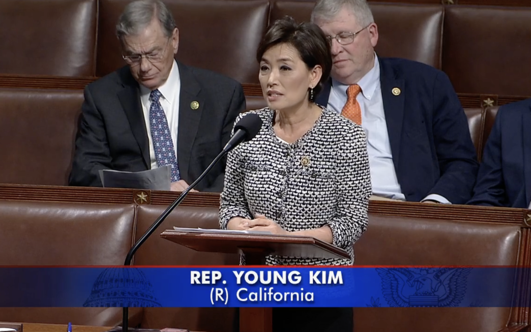 Rep. Young Kim’s Bill to Support Taiwan Passes the House 