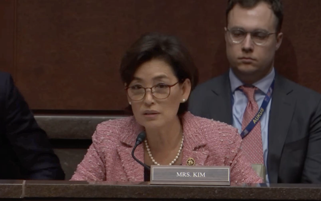 Rep. Young Kim Delivers Opening Statement at Indo-Pacific Subcommittee Hearing on Emerging Technologies