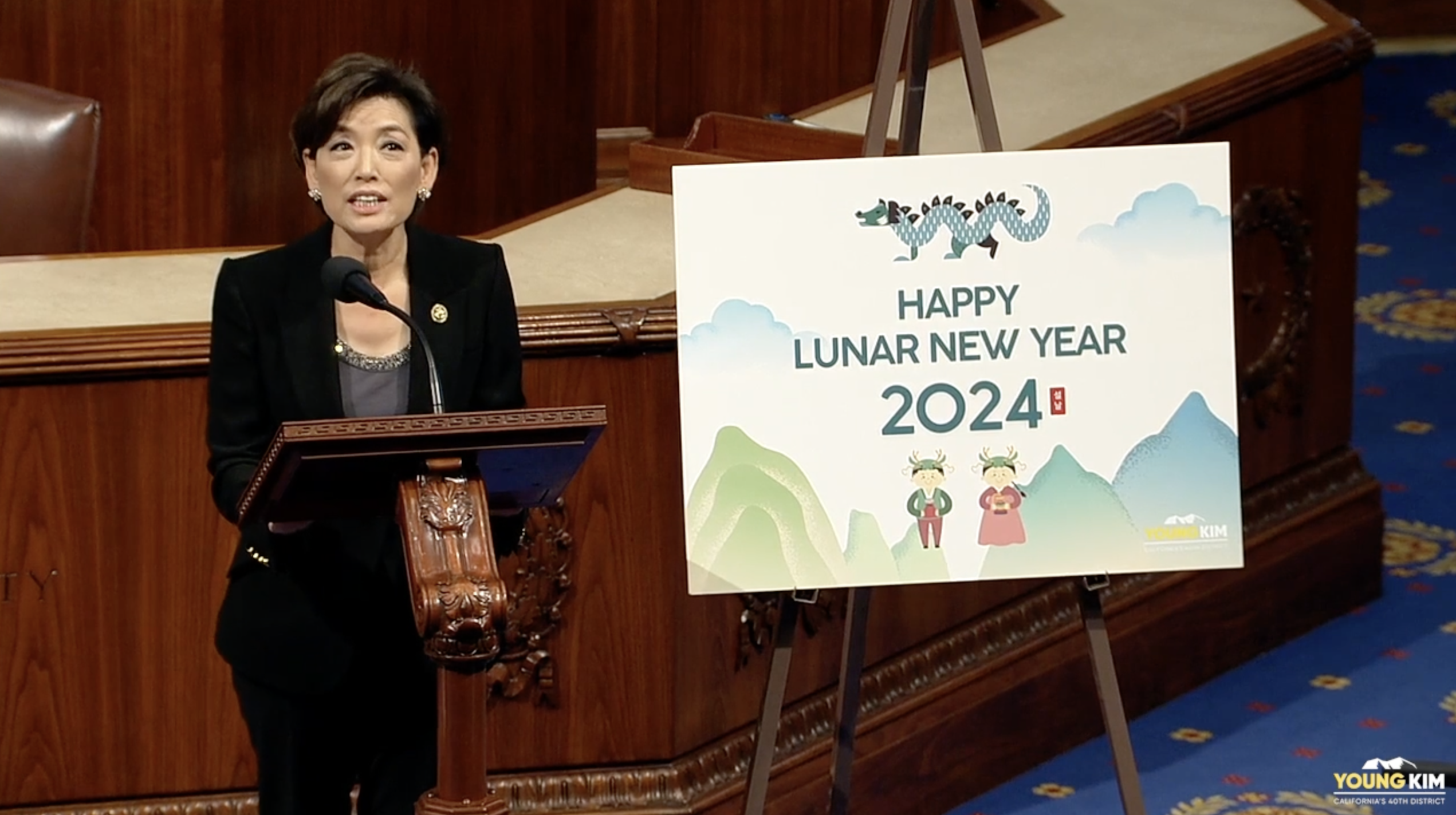 Rep. Young Kim Honors Lunar New Year