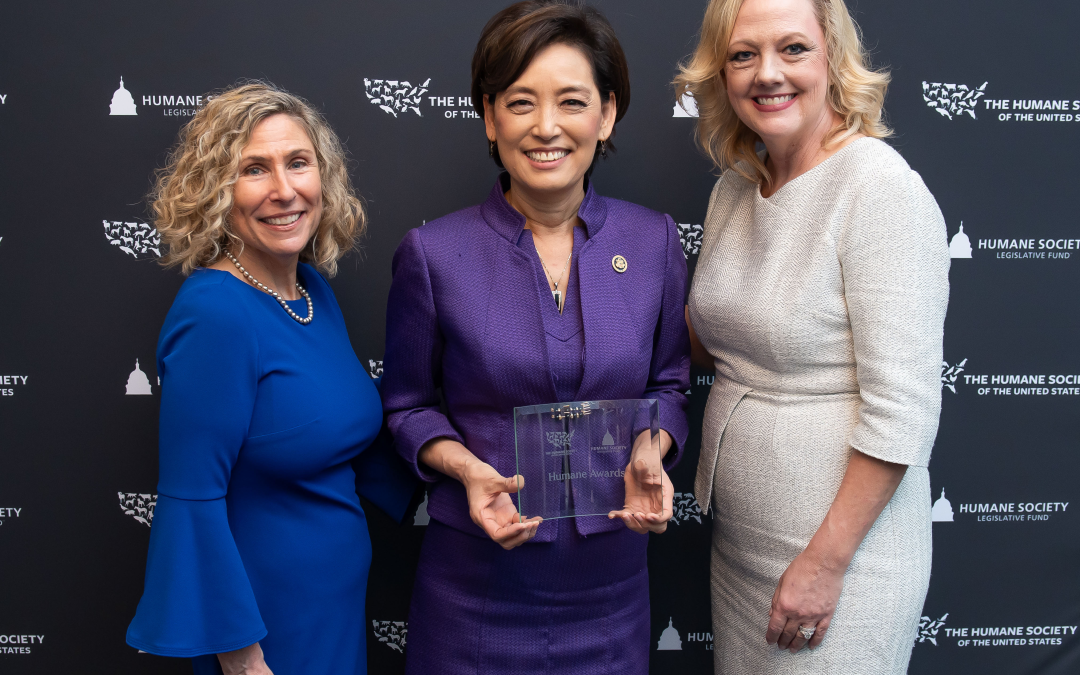 Young Kim Receives Humane Society’s Legislative Leader Award