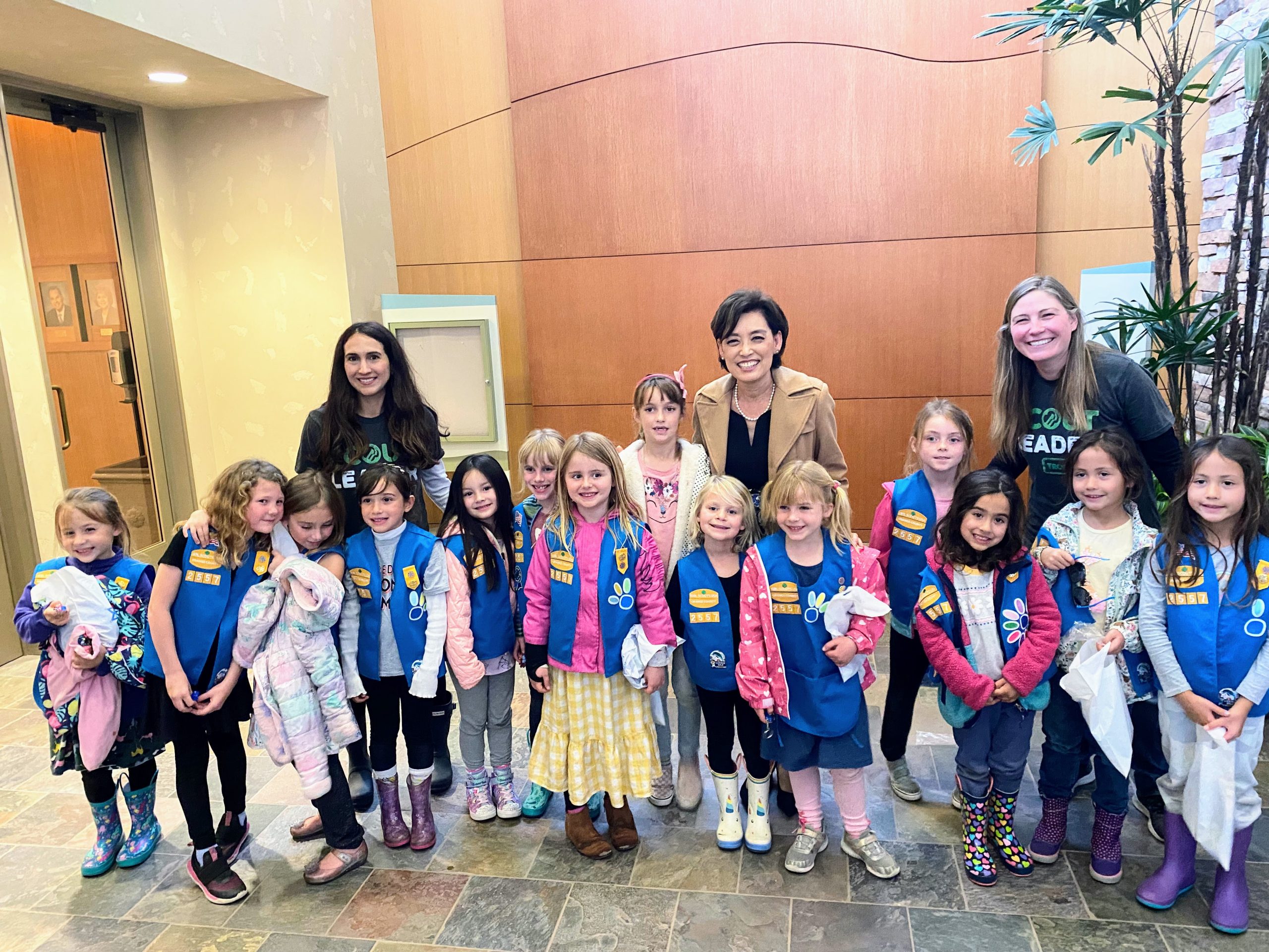 Rep. Young Kim Honors Girl Scouts