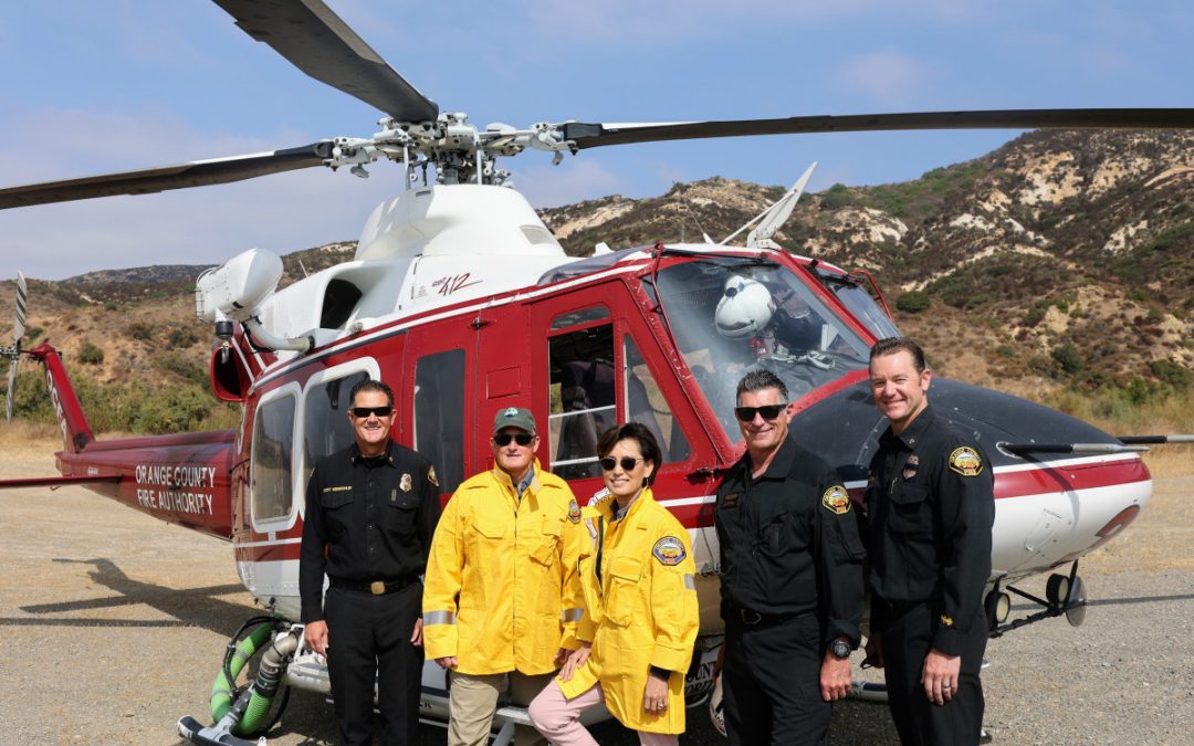 Rep. Young Kim Hosts Chairman Westerman for Wildfire Tour, Roundtable Following Airport Fire 