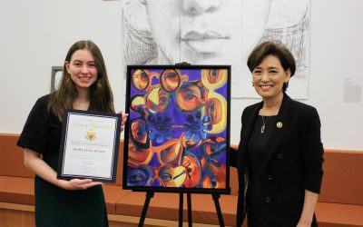 Orange Lutheran High School Junior Named 2024 CA-40 Art Competition Winner